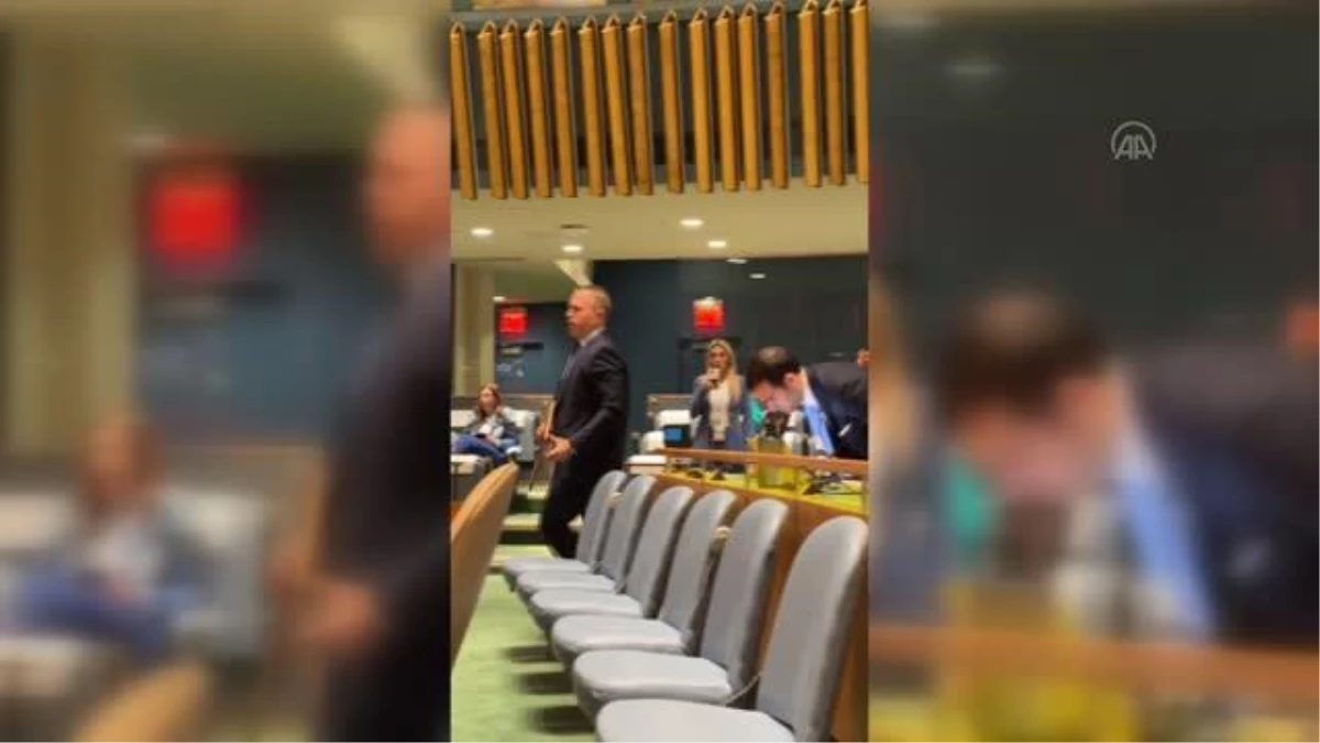 İsrail ve Yemen temsilcileri, İran Cumhurbaşkanı Reisi BM\'de konuşurken salondan ayrıldı
