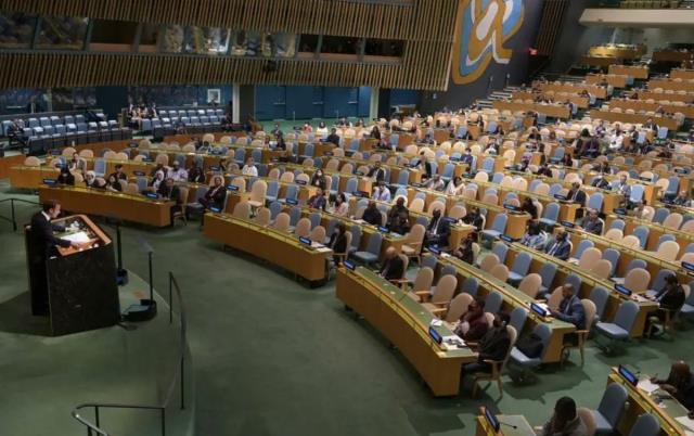 Macron'un BM'deki konuşması tartışmalara neden oldu Macron'un BM'deki konuşması tartışmalara neden oldu