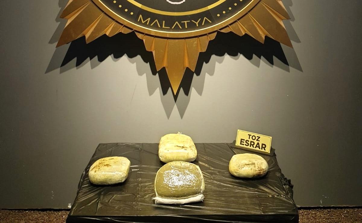 Malatya\'da uyuşturucu operasyonlarında 4 zanlı tutuklandı