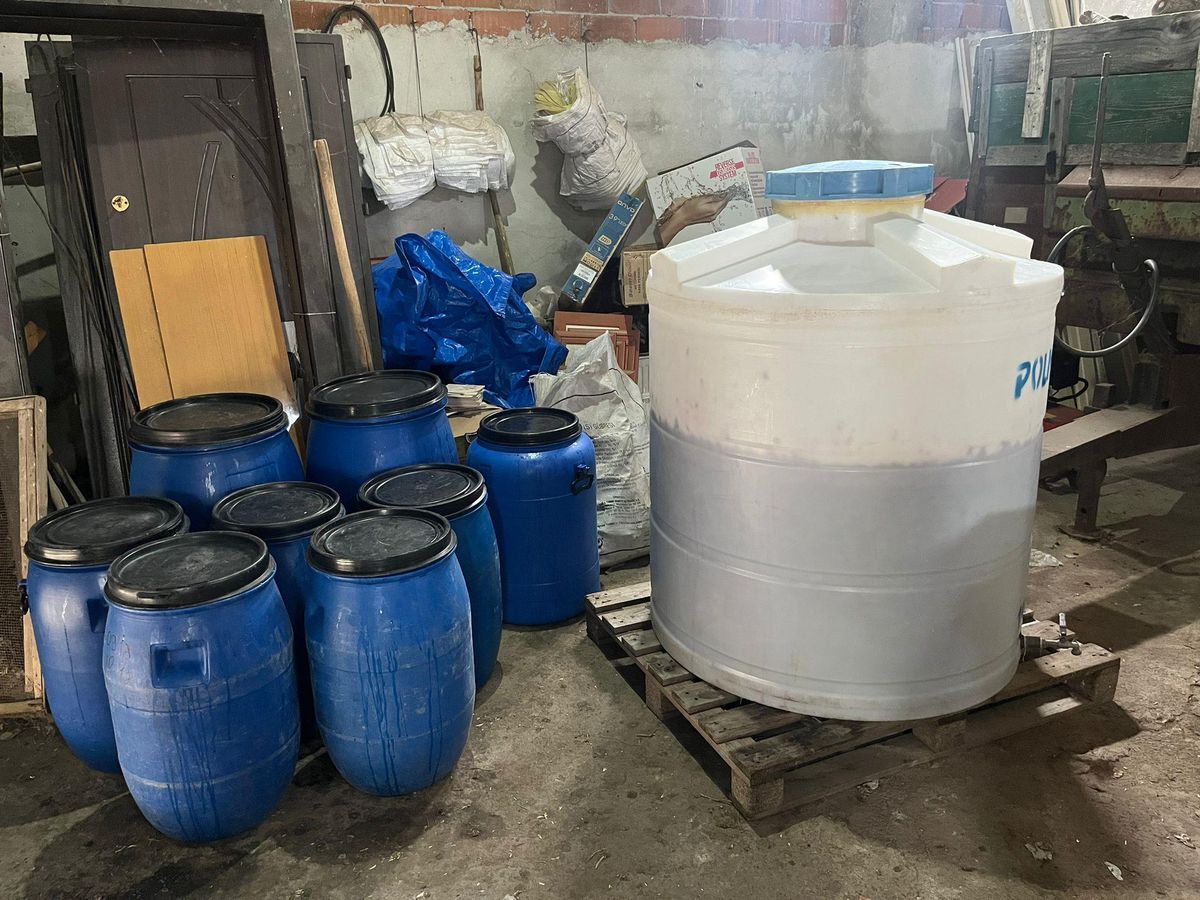 Tekirdağ\'da bin 750 litre kaçak içki ele geçirildi