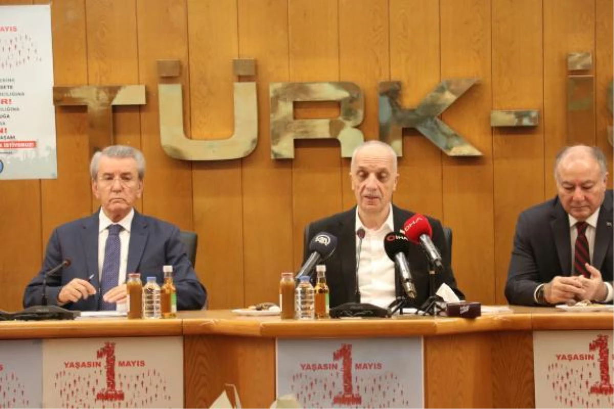Türk-İş Başkanı Atalay: Vergiyle ilgili sıkıntılarımız var
