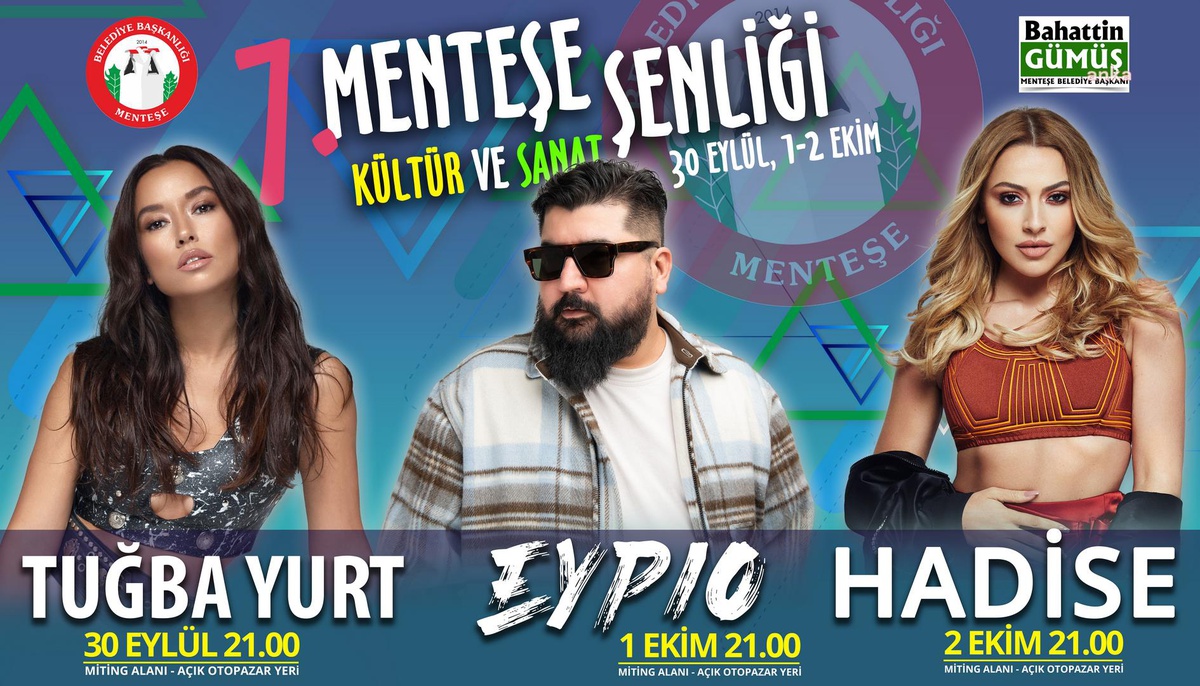 7. Menteşe Kültür ve Sanat Şenliği Başlıyor