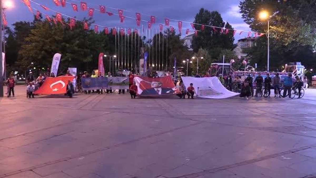 Isparta\'da Avrupa Hareketlilik Haftası\'nda bisiklet turu düzenlendi