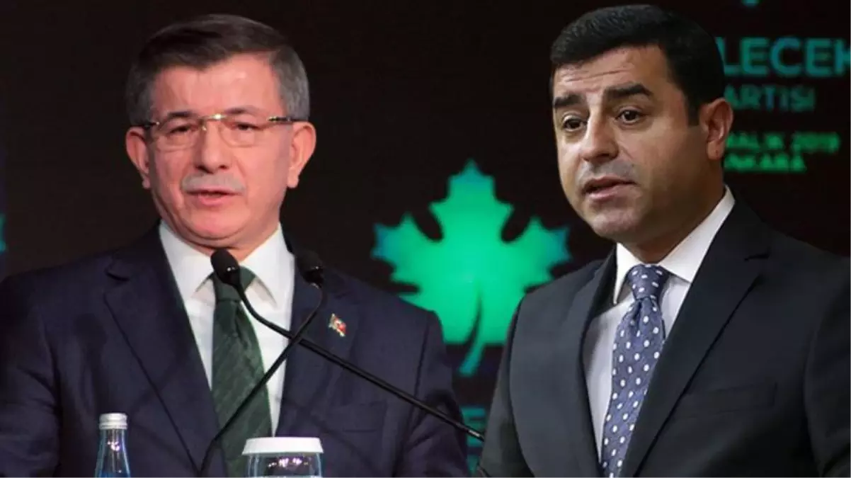 Selahattin Demirtaş\'tan Gelecek Partisi lideri Ahmet Davutoğlu\'na sitem: Yüreğiniz soğumadı mı?