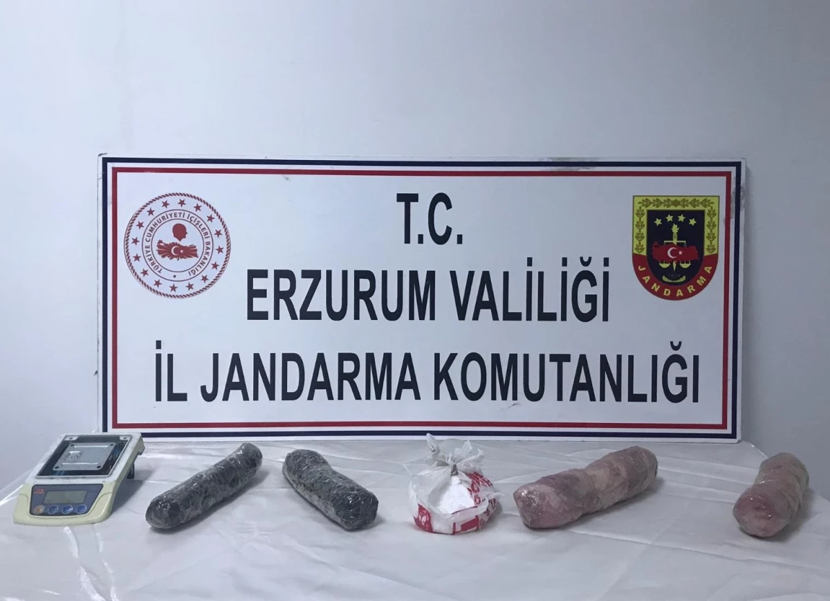 Erzurum\'da uyuşturucu operasyonunda 1 şüpheli gözaltına alındı