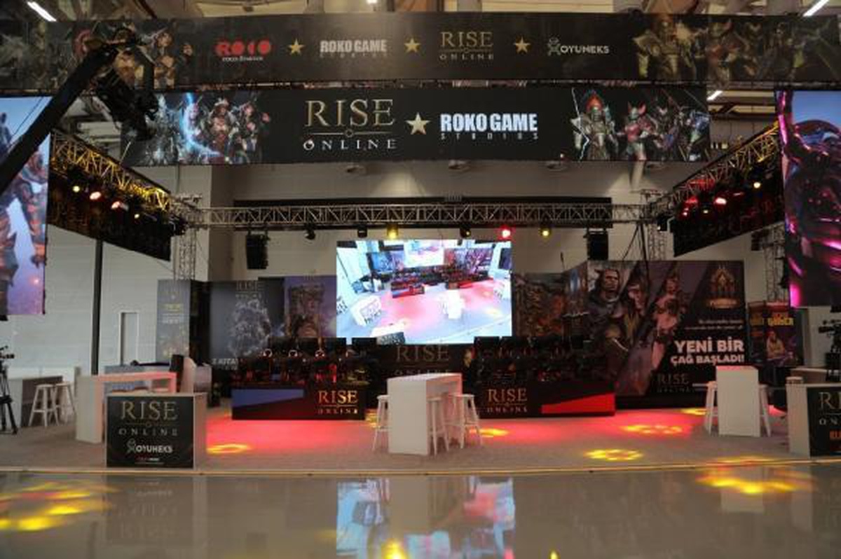 Gaming İstanbul Fuarı\'nda Rise Online standına yoğun ilgi