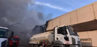 Son dakika haberi... İzmir'de fabrika yangını (3)