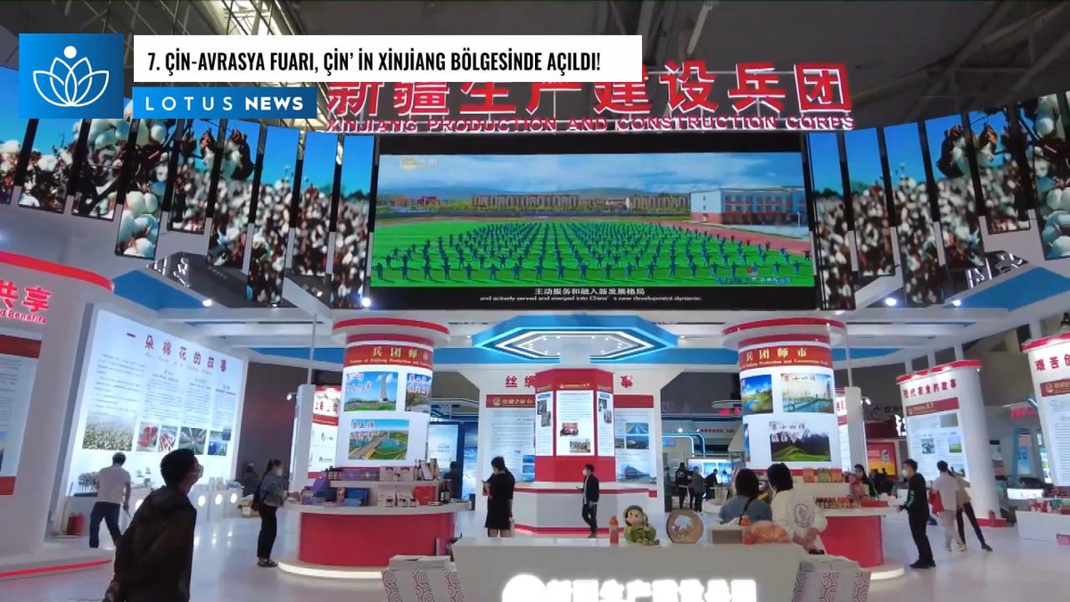 Video: 7. Çin-Avrasya Fuarı, Çin\'in Xinjiang Bölgesinde Açıldı