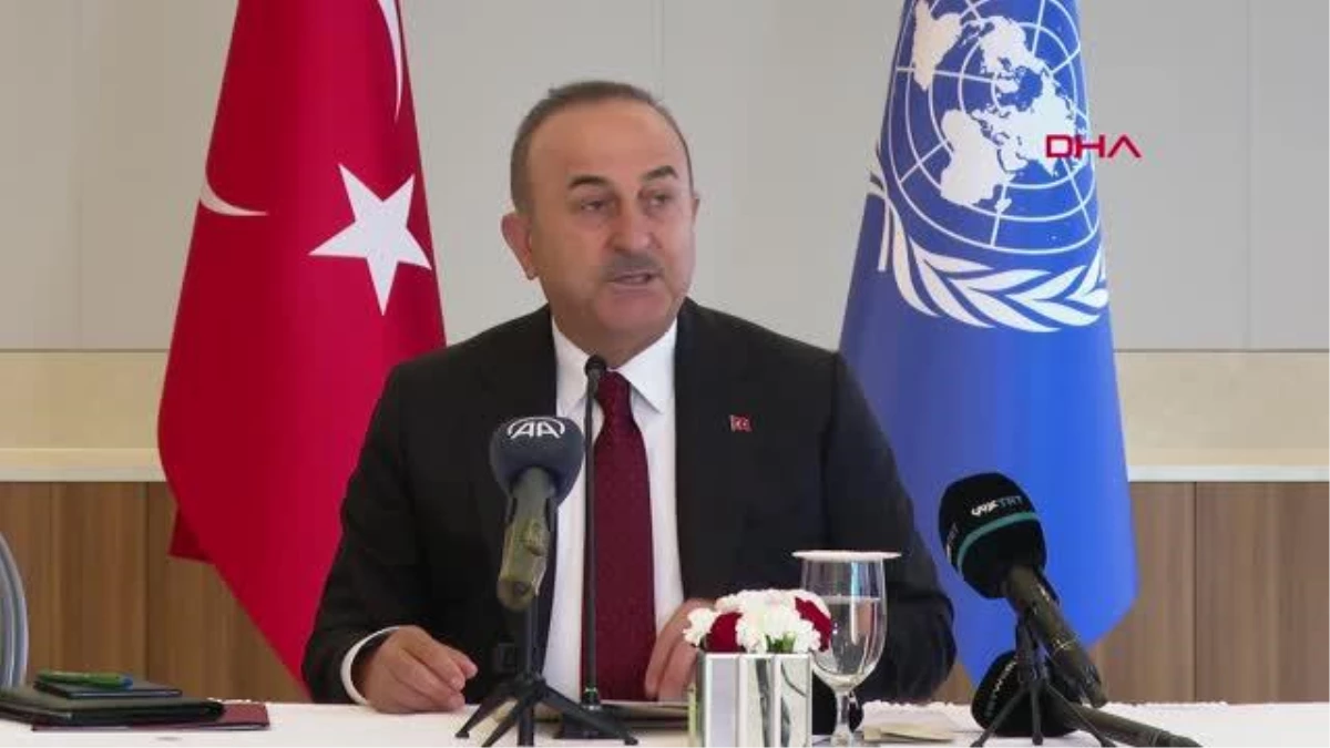 Bakan Çavuşoğlu, Türkevi\'nde basın toplantısı düzenledi-3
