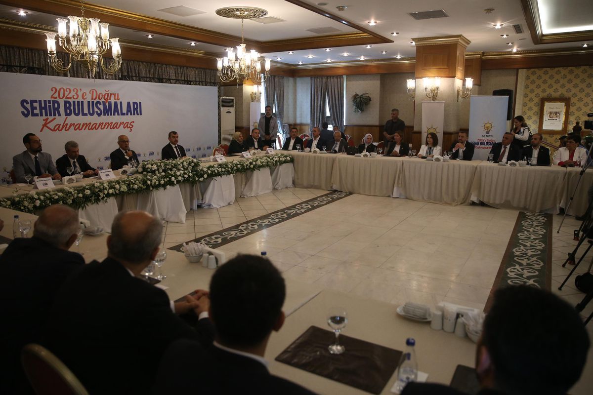Bakan Kirişci, Kahramanmaraş\'ta "2023\'e Doğru Şehir Buluşmaları" programında konuştu Açıklaması