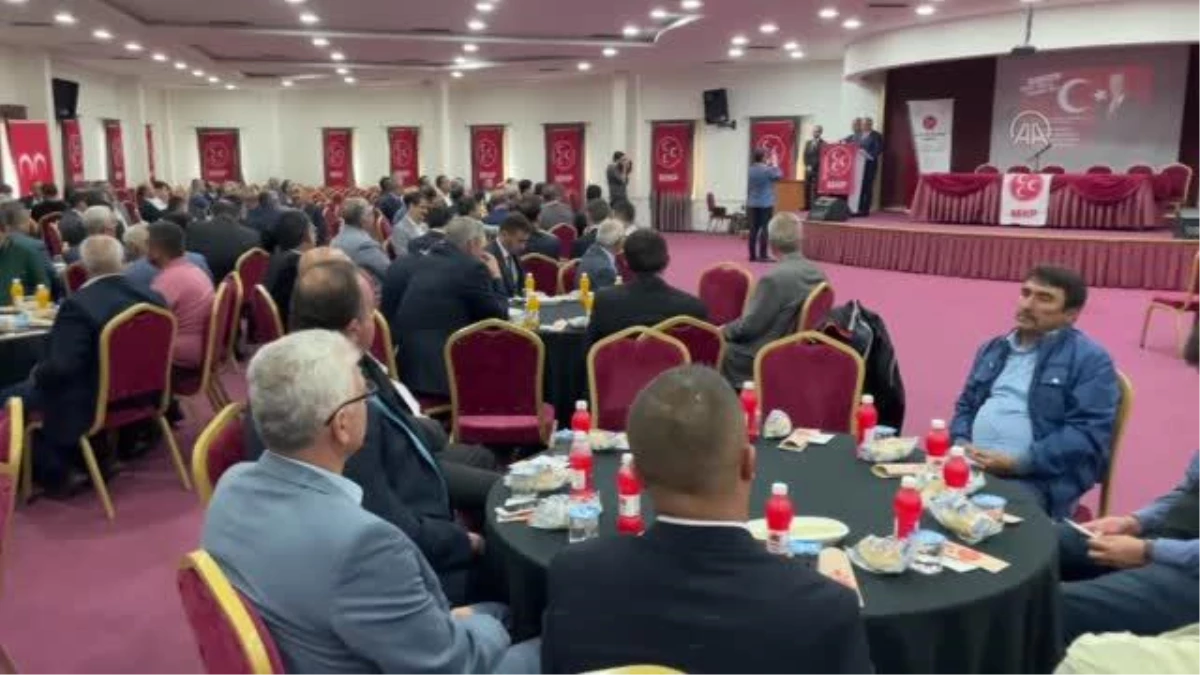 MHP Genel Başkan Yardımcısı Mustafa Kalaycı, Konya\'da istişare toplantısında konuştu Açıklaması