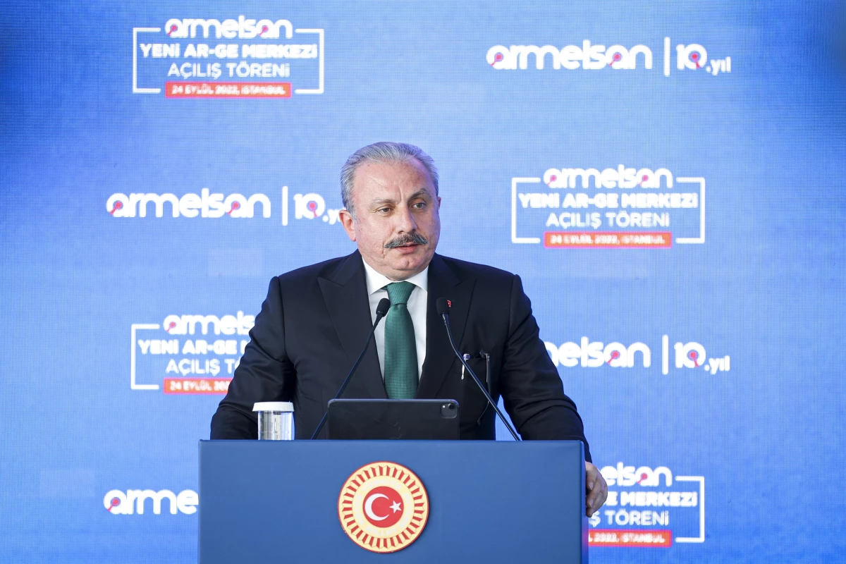 TBMM Başkanı Şentop, Armelsan Yeni Ar-Ge Merkezi Açılış Töreni\'nde konuştu Açıklaması