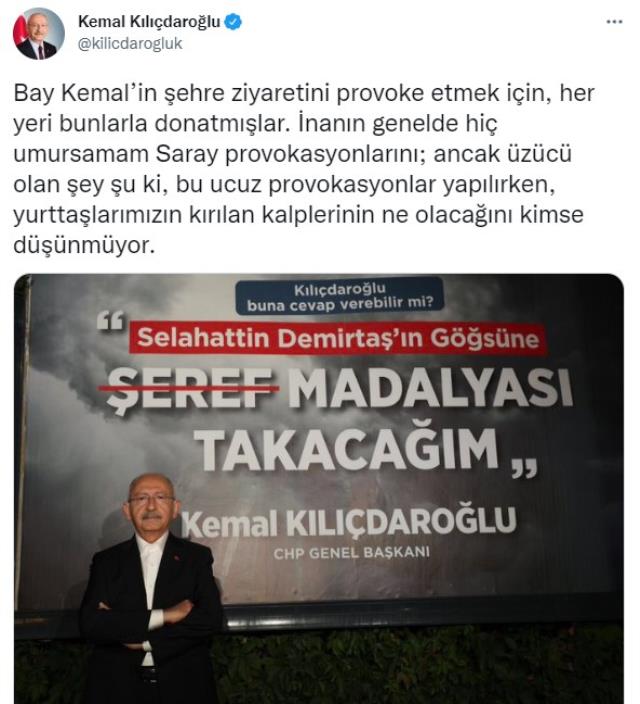Bahçeli'den Kılıçdaroğlu'nun Demirtaş afişinin önünde poz vermesine sert tepki: Türkiye'ye meydan okuma küstahlığı Bahçeli'den Kılıçdaroğlu'nun Demirtaş afişinin önünde poz vermesine sert tepki: Türkiye'ye meydan okuma küstahlığı