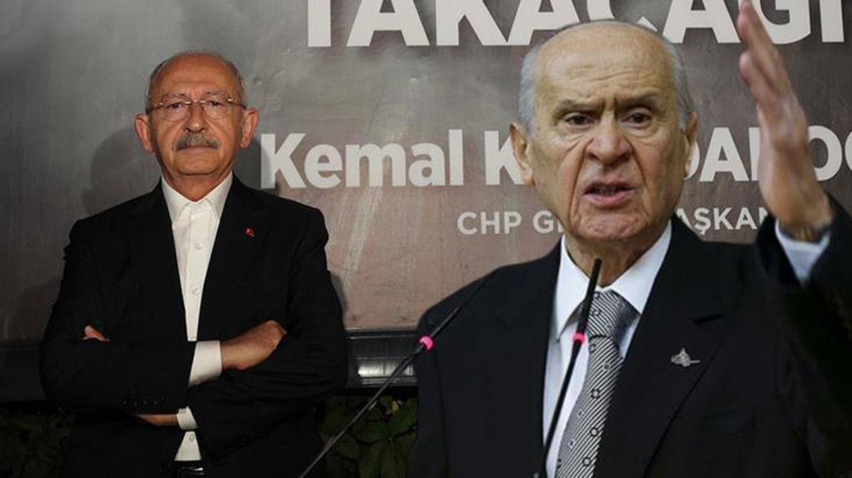 CHP lideri Kılıçdaroğlu\'nun, Demirtaş afişinin önünde poz vermesine Bahçeli\'den tepki: Türkiye\'ye meydan okuma küstahlığı