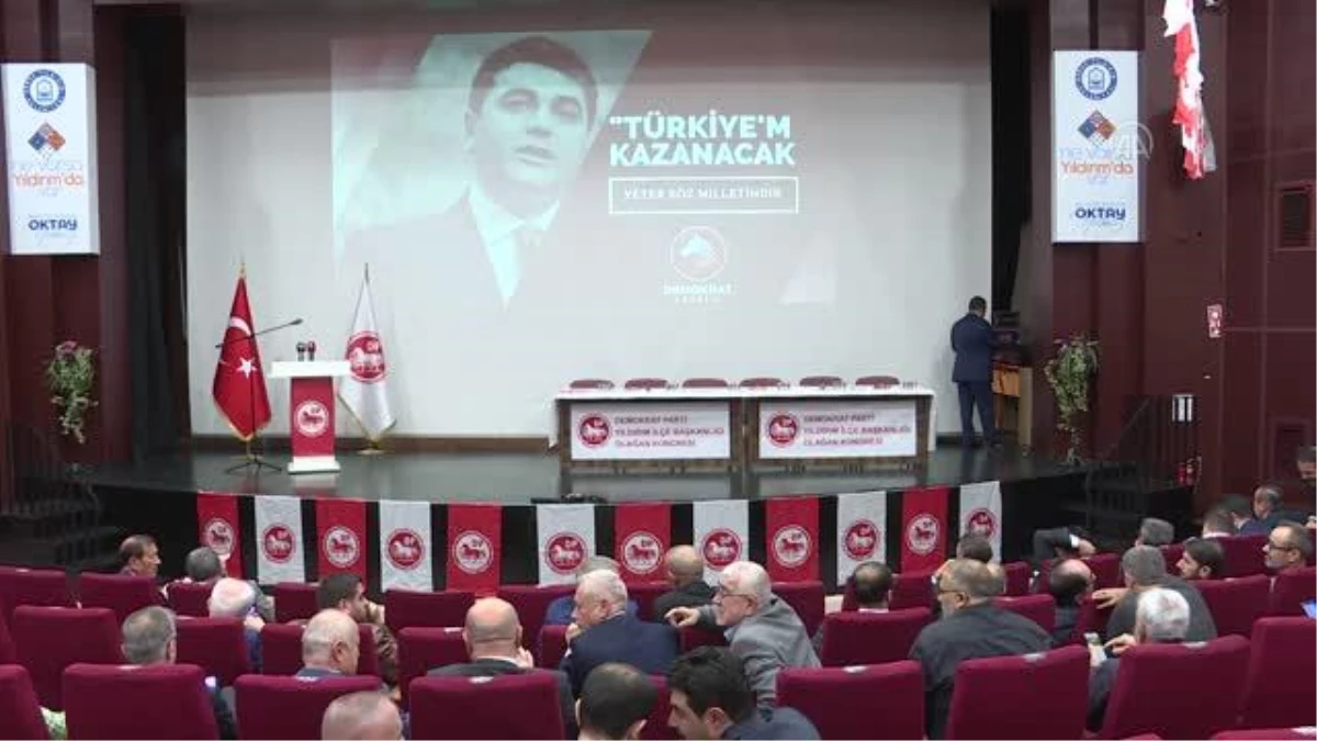 Demokrat Parti Genel Başkanı Uysal, Bursa\'da partisinin ilçe kongresinde konuştu Açıklaması