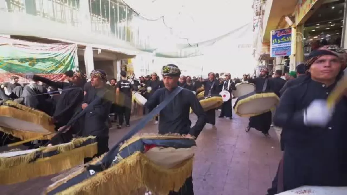 Iraklı Şiiler, Hz. Muhammed\'in vefat yıl dönümünde matem töreni düzenledi