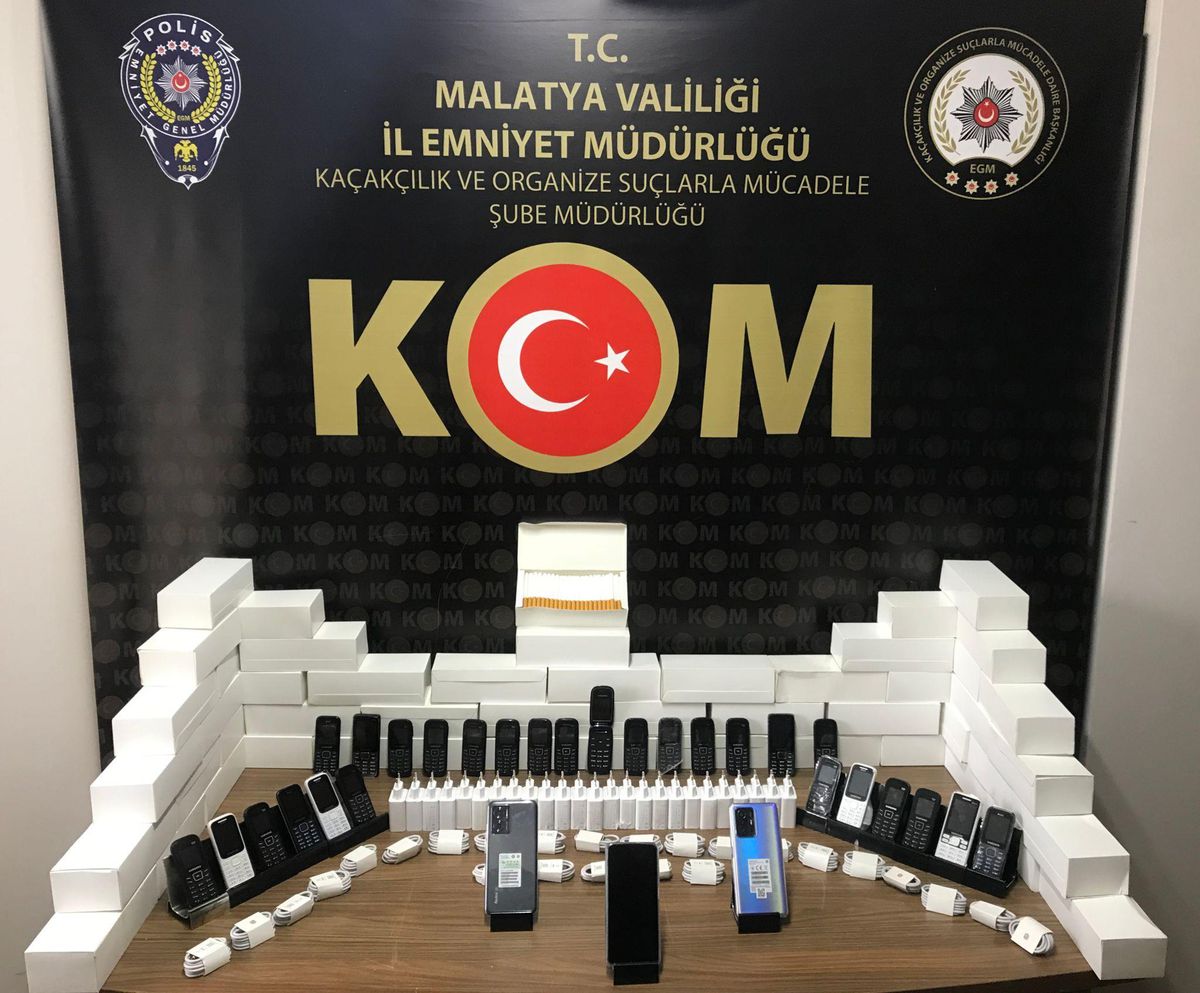 Malatya\'da kaçakçılık operasyonunda 3 şüpheli hakkında adli işlem yapıldı