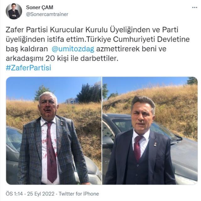 Zafer Partisi içindeki muhalif gruba darp iddiası