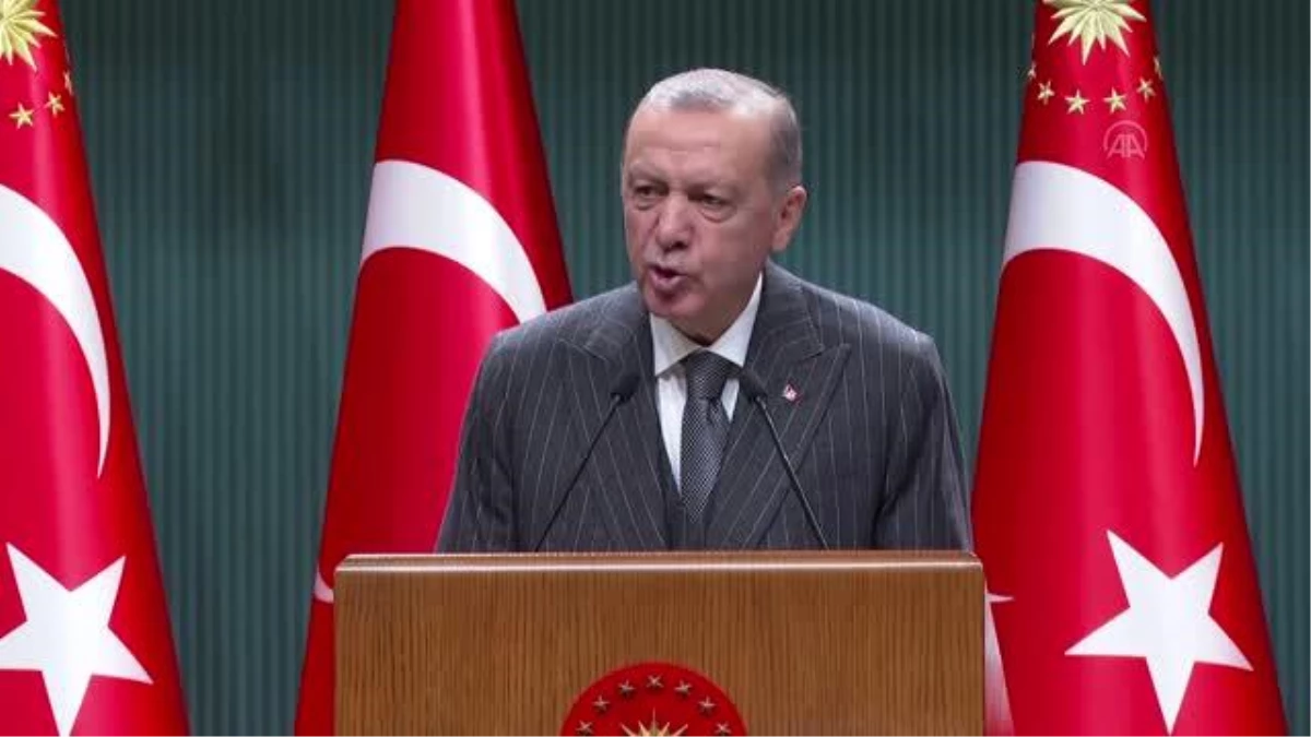 Cumhurbaşkanı Erdoğan: "Milletimize söz verdiğimiz her projeyi yaptık"