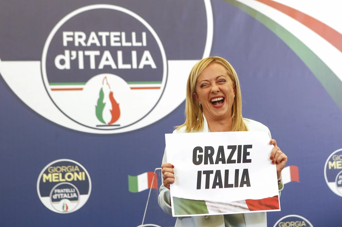 İtalya\'da seçimlerin galibi belli oldu! Aşırı sağcı Meloni, ülkenin ilk kadın lideri