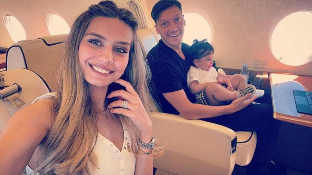 Mesut Özil ve Amine Gülşe\'nin ikinci bebeği Ela dünyaya geldi