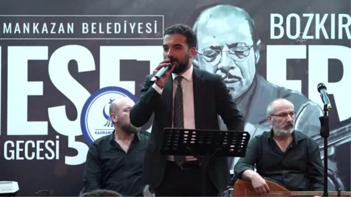 Sanatçı Neşet Ertaş, Kahramankazan\'da konserle anıldı