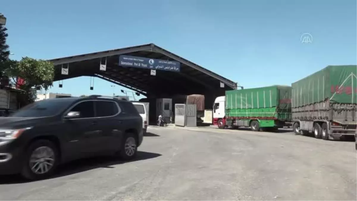 TRABLUSŞAM - 'Tahıl Koridoru Anlaşması' kapsamında Lübnan'ın ilk gemisi limana yanaştı