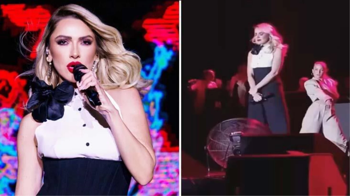 Mehmet Dinçerler ile boşanma kararı alan Hadise, Kıbrıs konserinde gözyaşlarını tutamadı