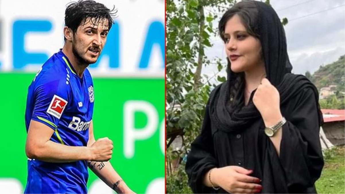 İranlı futbolcu Sardar Azmoun her şeyi riske atarak ülkesindeki kadınları savundu: Allah beni kafir eylesin