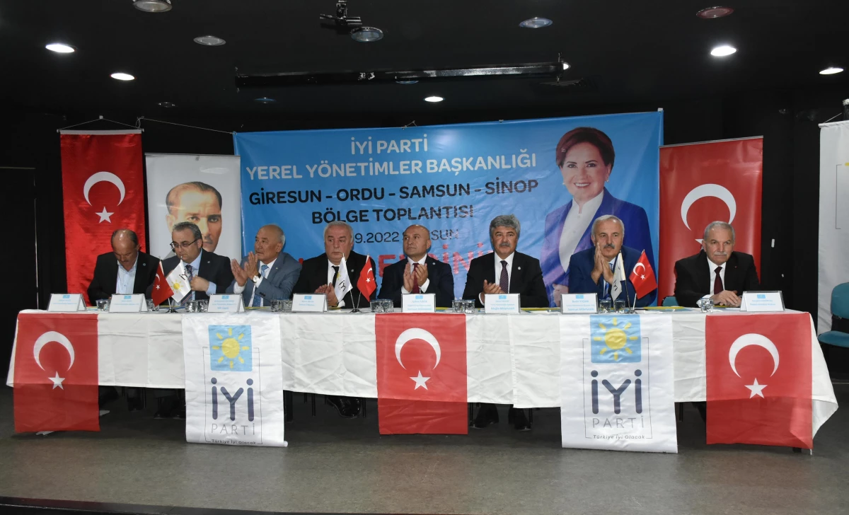 İYİ Parti Yerel Yönetimler İstişare Toplantısı Samsun\'da yapıldı