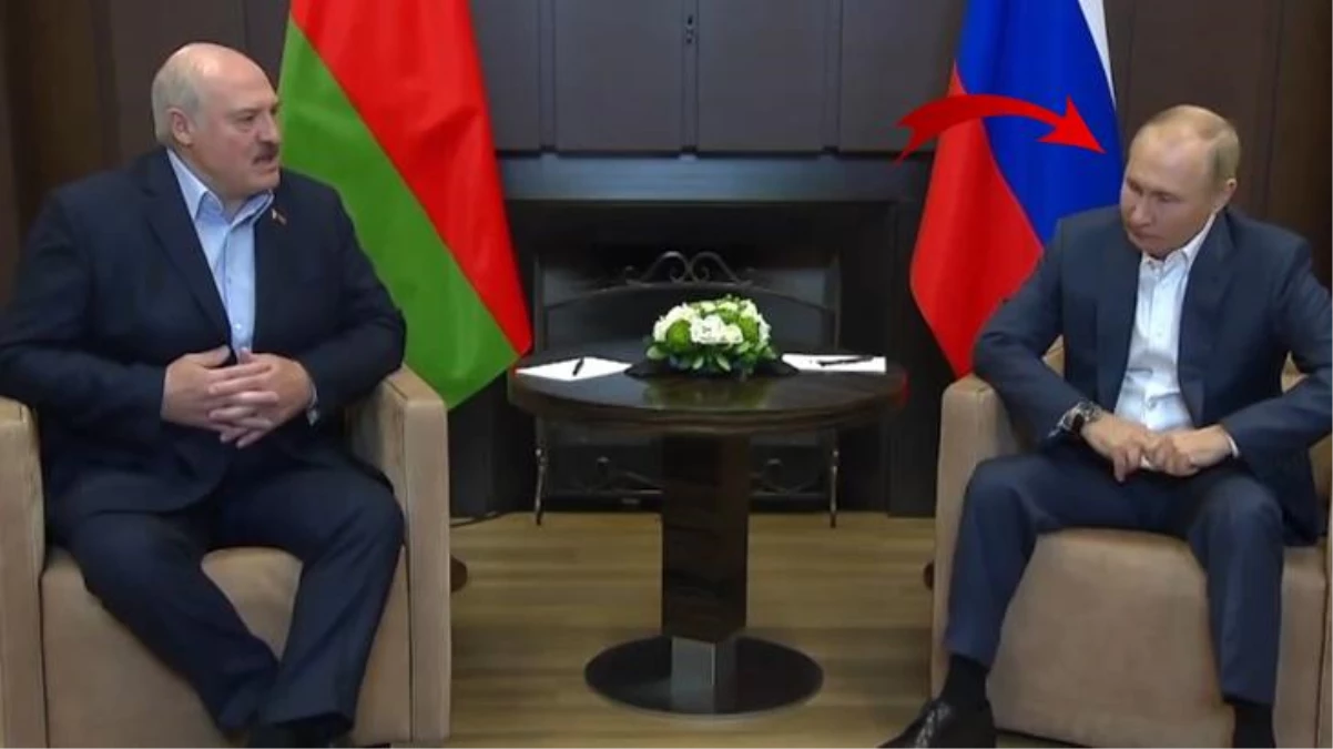 Putin, Lukaşenko konuşurken şekilden şekle girdi! Sohbet görüntüleri sosyal medyada gündem oldu