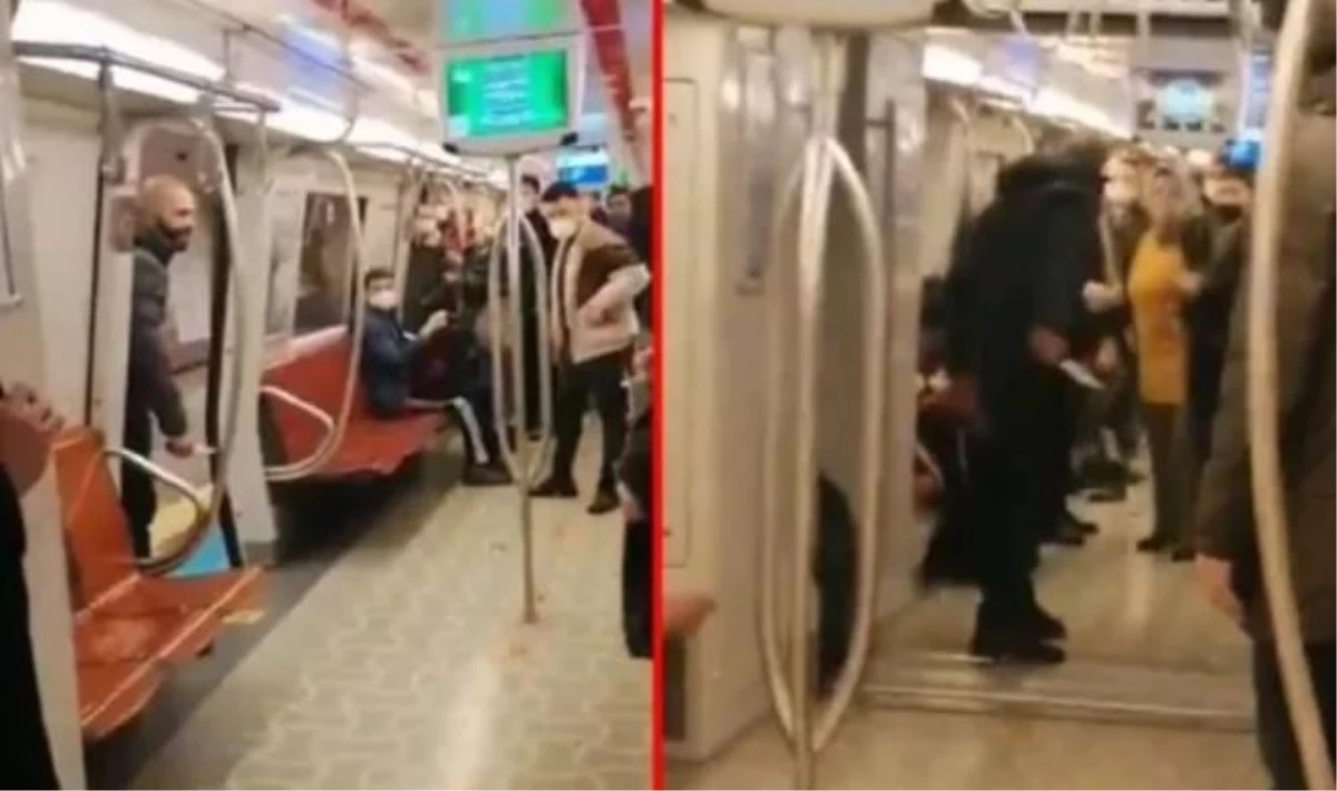 Metroda kadınları ekmek bıçağıyla tehdit eden zanlıdan akılalmaz ifade: Beni tahrik ettiler