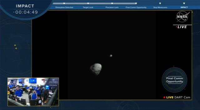 NASA 'gezegen savunması' için ilk görevi tamamladı! 11 milyon kilometre uzaklıktaki asteroid tam 12'den vuruldu NASA 'gezegen savunması' için ilk görevi tamamladı! 11 milyon kilometre uzaklıktaki asteroid tam 12'den vuruldu