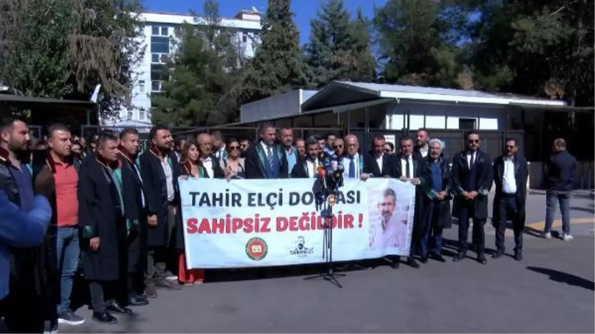 TAHİR ELÇİ DAVASINDA DAVUTOĞLU\'NUN TANIK OLARAK DİNLENİLMESİNDEN VAZGEÇİLMESİNE TEPKİ