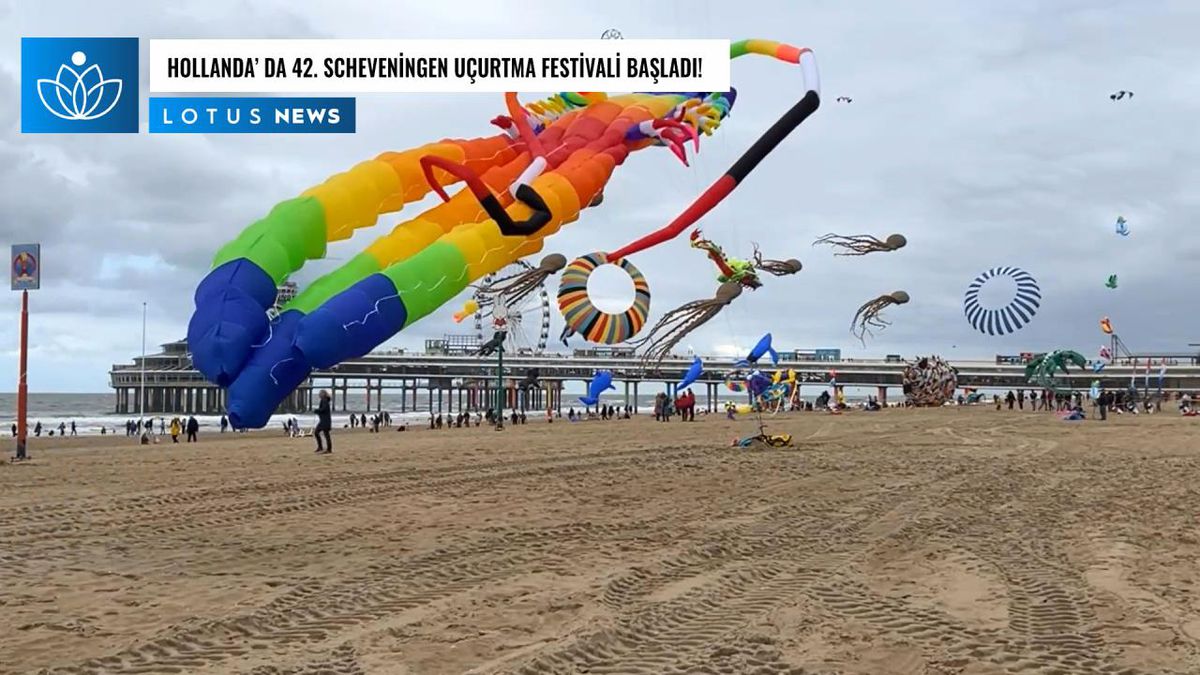 Video: Hollanda\'da 42. Scheveningen Uçurtma Festivali Başladı