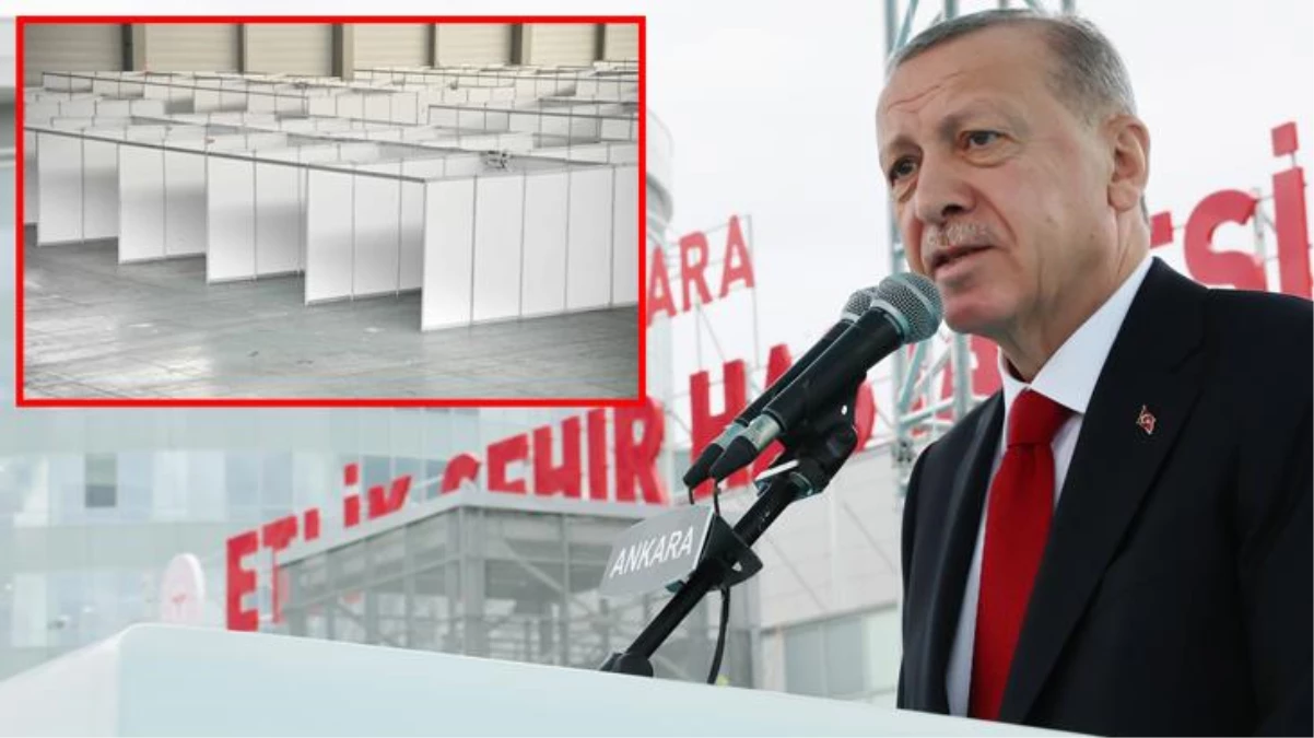 Erdoğan, Kılıçdaroğlu\'na Adana\'daki sahra hastanesi üzerinden yüklendi: Çadırdan hastane olur mu? Bay Kemal\'e sorarsan olur