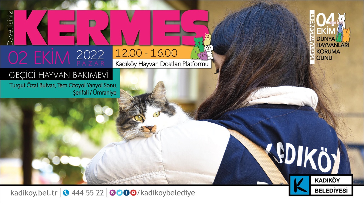 Dünya Hayvanları Koruma Günü Kadıköy\'de Kutlanacak