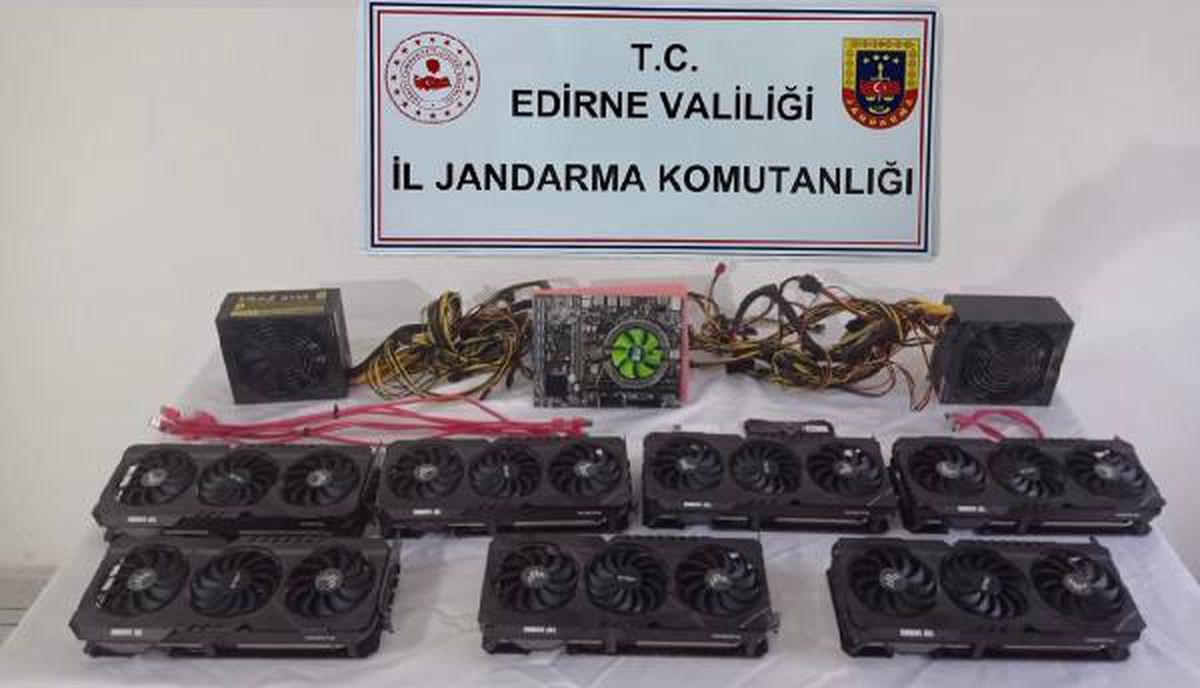 Son Dakika | Gümrük kaçağı cihazlarla kripto para üretimi yapan şüpheliye gözaltı