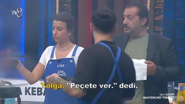 MasterChef'te Fatma Nur'un kopya verdiğini gören Mehmet Yalçınkaya sert çıkıştı: Sana mı kaldı?