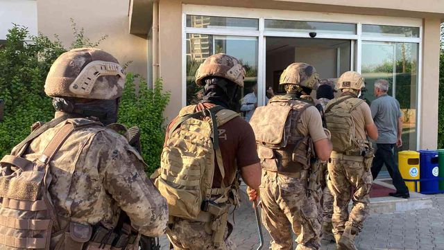 Mersin'de terör operasyonu Mersin'de terör operasyonu