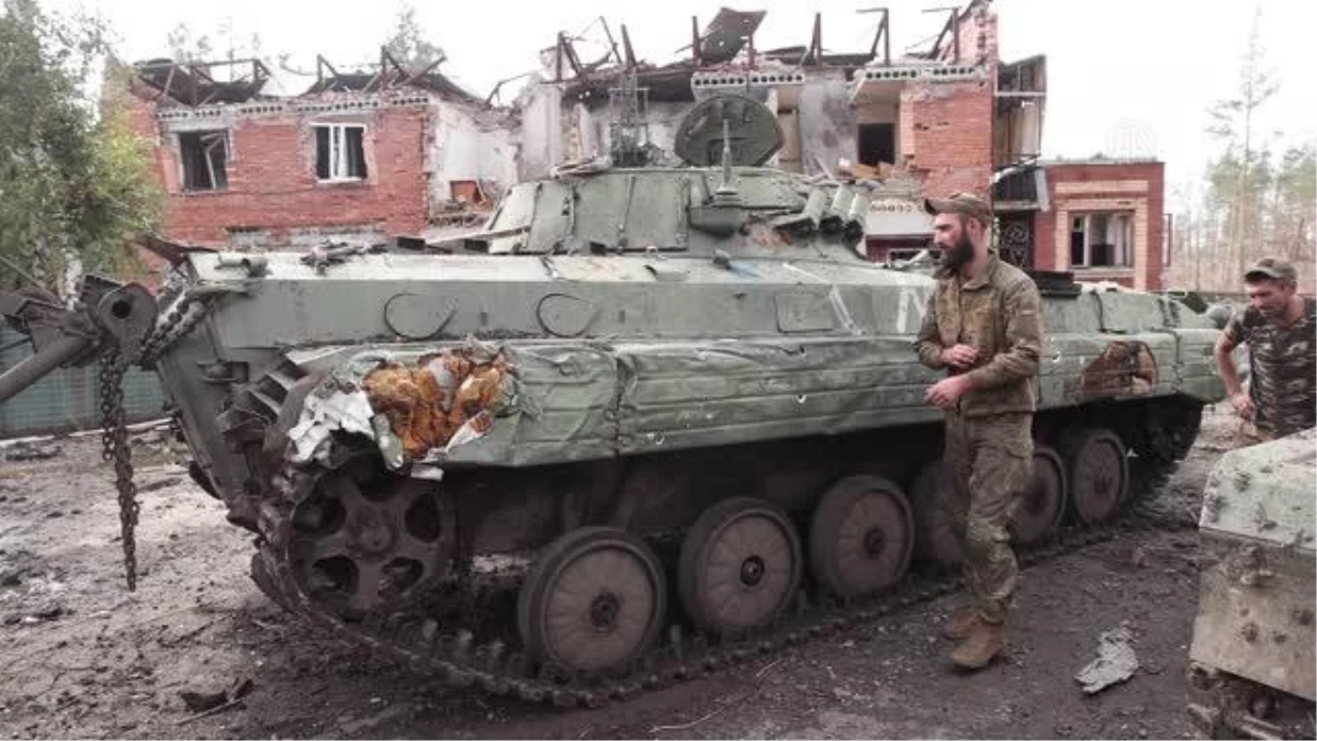 Rusya\'nın saldırısı altındaki Ukrayna
