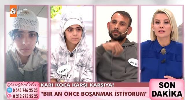 Uğruna ailesini bıraktığı kocası hem aldattı hem dövdü! Fatma, Esra Erol'da ağlayarak veryansın etti