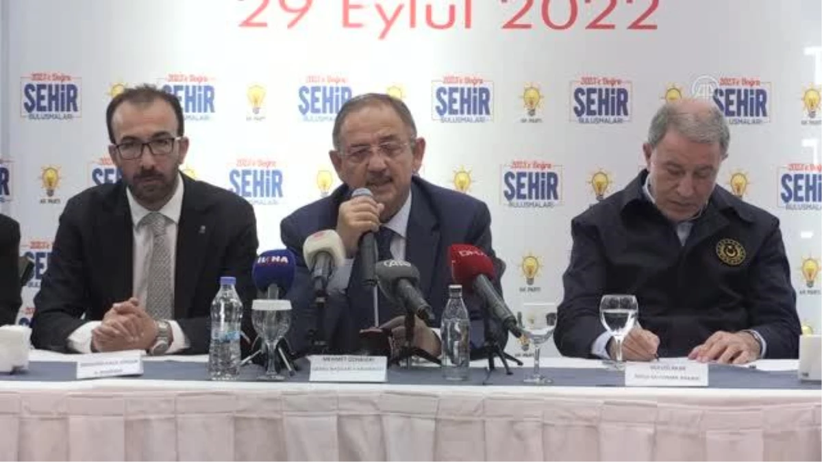 AK Parti\'li Özhaseki, Şırnak\'ta "2023\'e Doğru Şehir Buluşmaları" programında konuştu Açıklaması