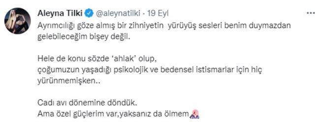 Aleyna Tilki, sokak ortasında çılgınlar gibi çiftetelli oynadı