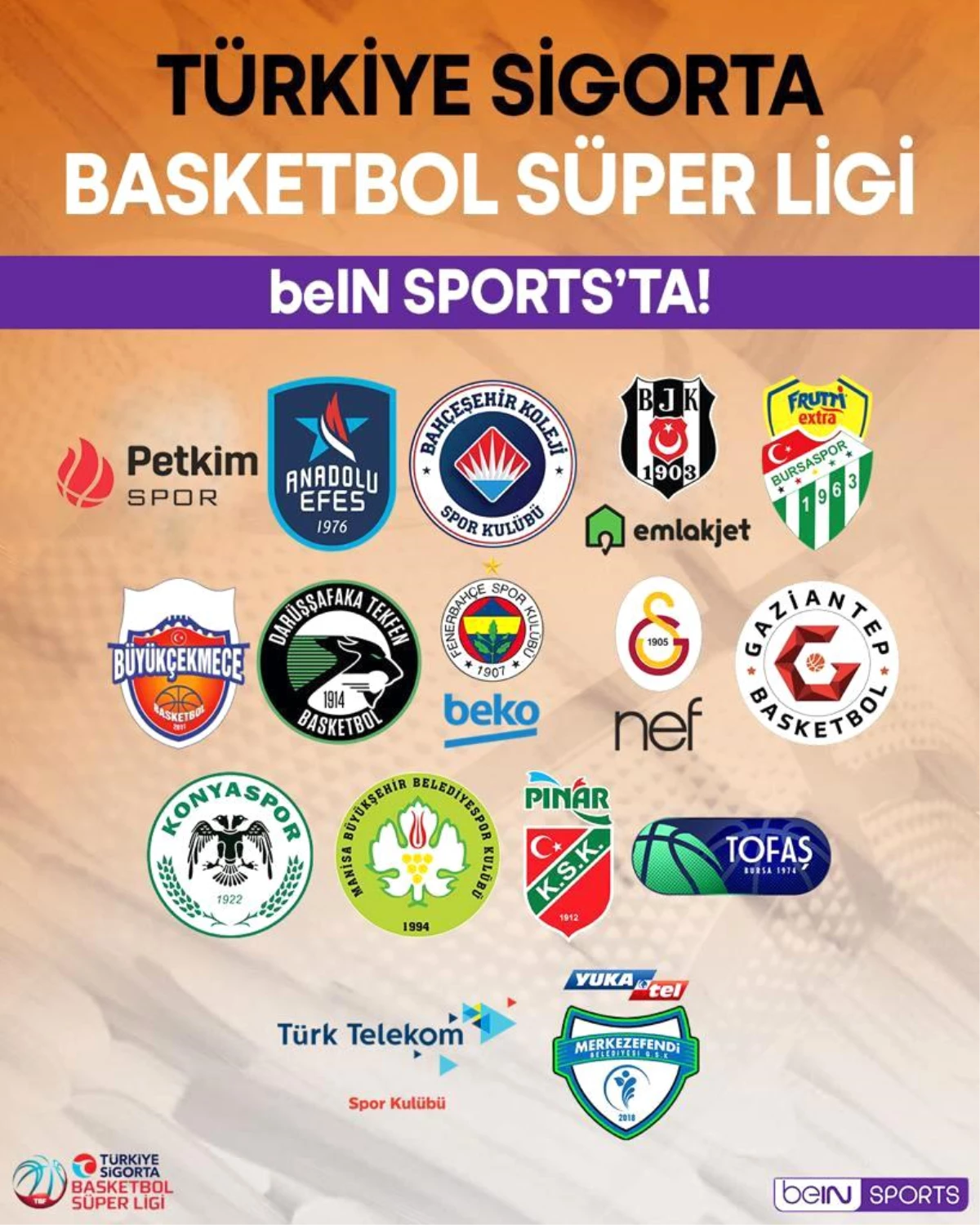 Basketbol Süper Ligi, 3 yıl boyunca beIN Sports\'tan yayımlanacak