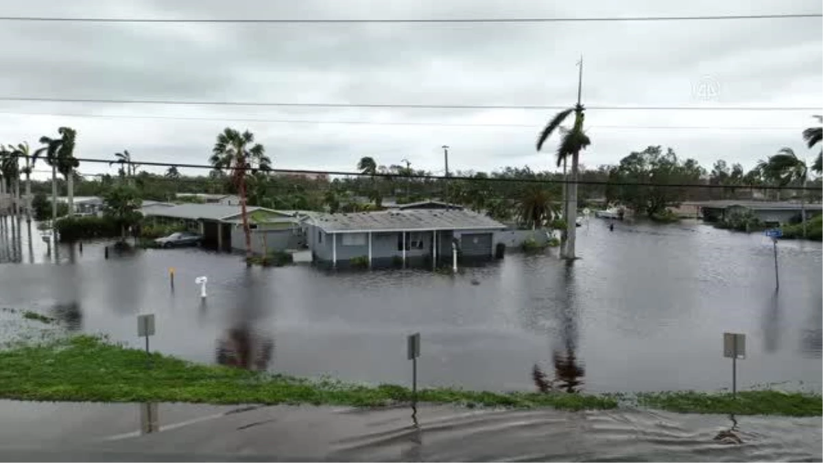 FORT MYERS - ABD'de etkili olan Ian kasırgası sel ve yıkıma yol açtı