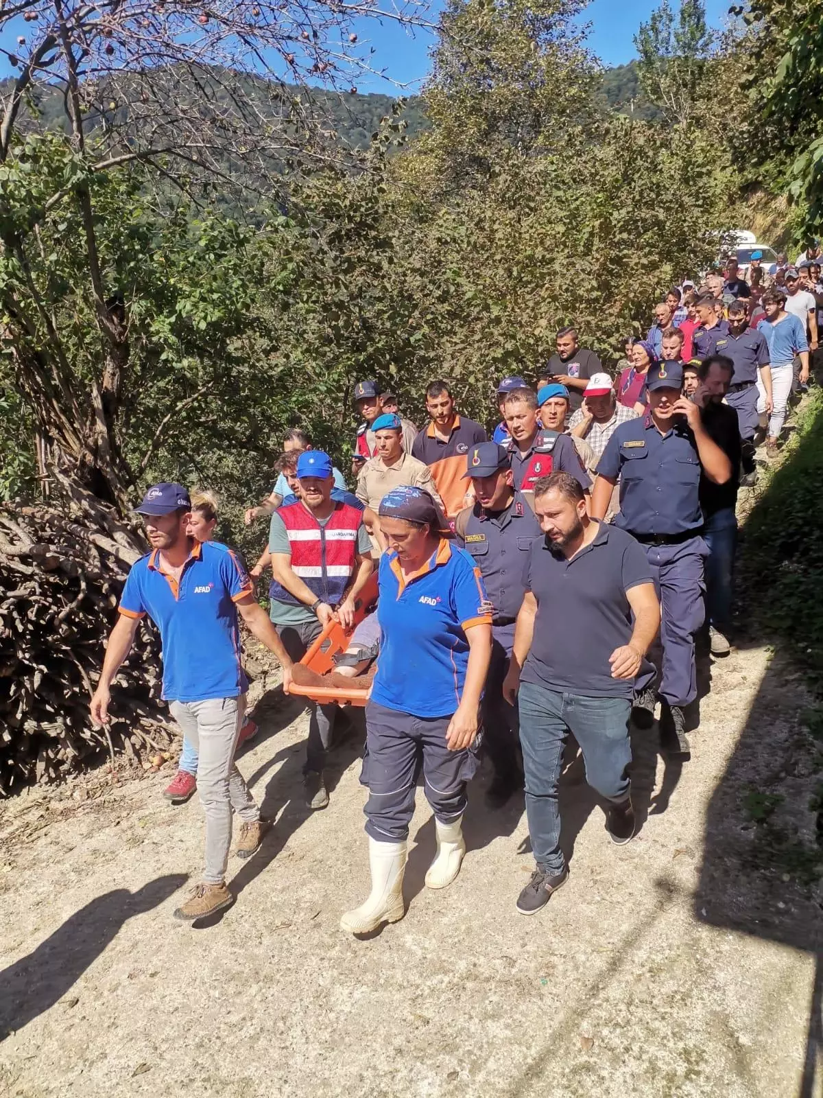 Giresun\'da kaybolan Alzheimer hastası yaşlı adam ormanda bulundu