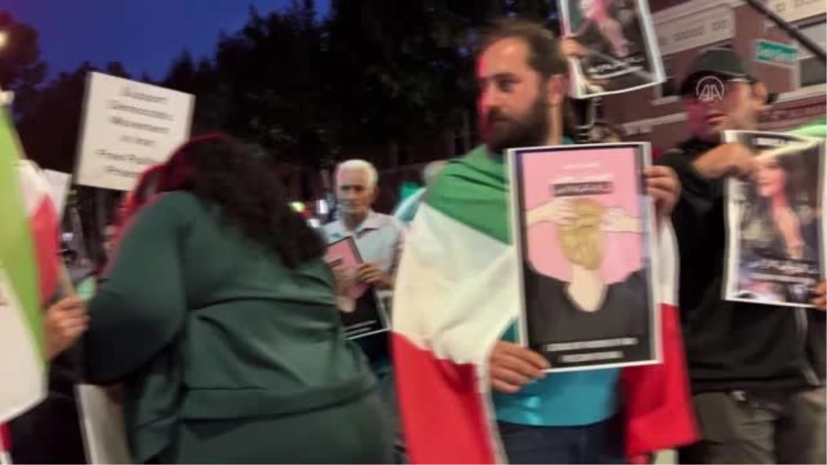İranlı Mahsa Emini\'nin gözaltında hayatını kaybetmesi Kaliforniya\'da protesto edildi