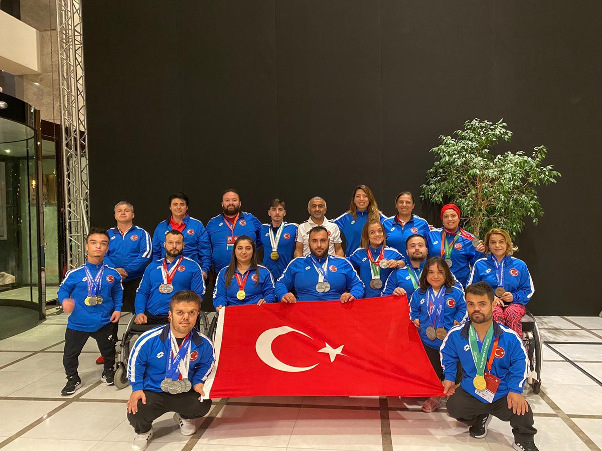 Para Halter Avrupa Şampiyonası\'nda milliler toplam 43 madalya kazandı