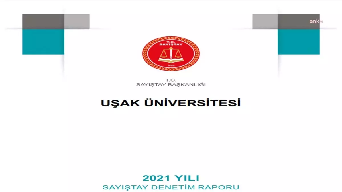 Sayıştay: "Uşak Üniversitesi\'nde 243 İşçinin Toplam 3 Bin 790 Gün Kullanılmamış Yıllık İzni Bulunduğu Tespit Edilmiştir"